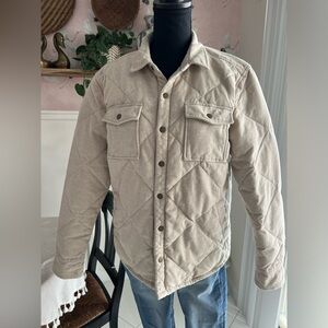 MARINE LAYER Olin Quilted Overshirt/Jacket sz small